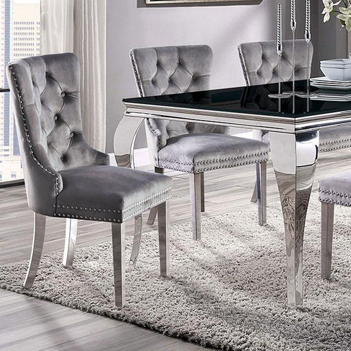 NEUVEVILLE Dining Table, Black - The Mattress Center (Fresno,CA)