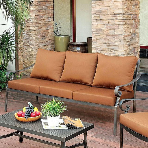 Bonquesha Patio Sofa - The Mattress Center (Fresno,CA)
