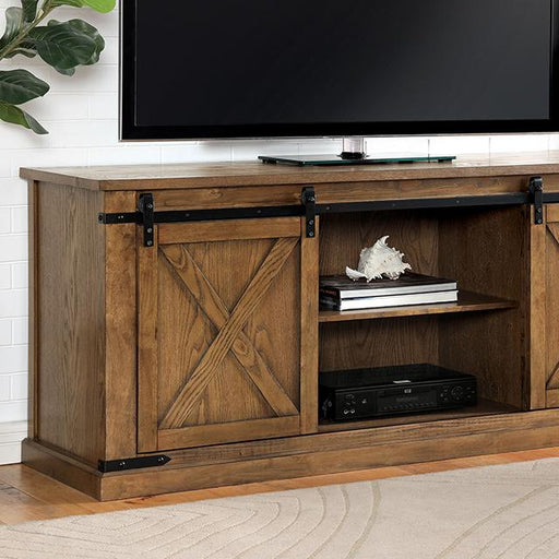 BORREGO TV Stand, Dark Oak - The Mattress Center (Fresno,CA)
