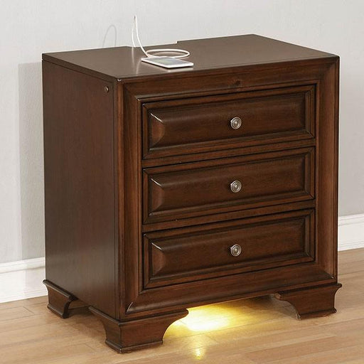 Brandt Brown Cherry Night Stand - The Mattress Center (Fresno,CA)