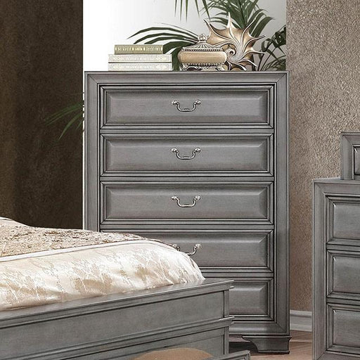 Brandt Gray Chest - The Mattress Center (Fresno,CA)