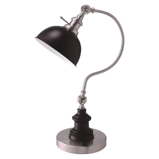 Briar Stain Nickel Table Lamp - The Mattress Center (Fresno,CA)