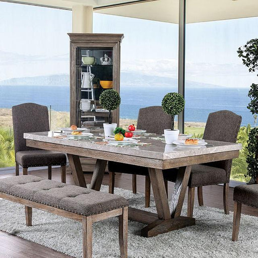 Bridgen Dining Table - The Mattress Center (Fresno,CA)