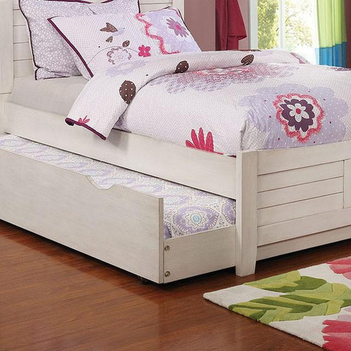BROGAN Antique White Trundle/Drawers - The Mattress Center (Fresno,CA)