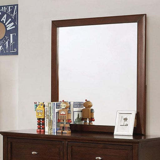 Brogan Brown Cherry Mirror - The Mattress Center (Fresno,CA)