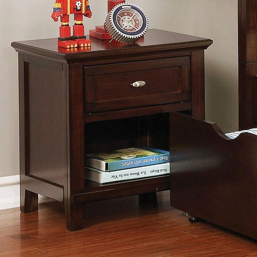 Brogan Brown Cherry Night Stand - The Mattress Center (Fresno,CA)