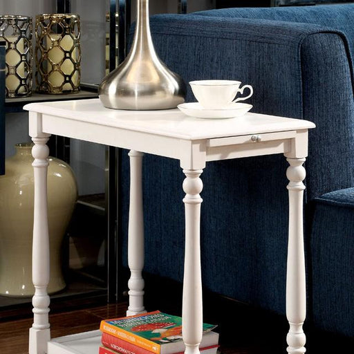 DEERING White Side Table - The Mattress Center (Fresno,CA)