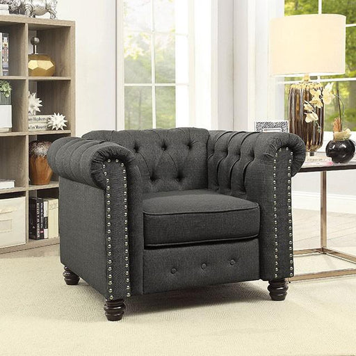 Winifred Gray Chair - The Mattress Center (Fresno,CA)