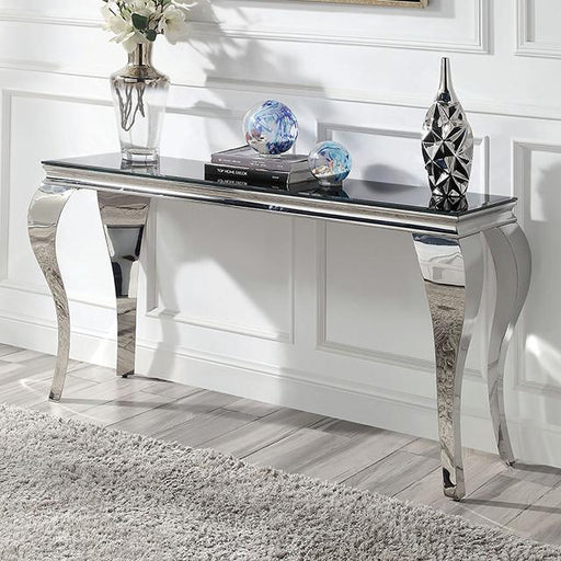 WETZIKON Sofa Table, Black - The Mattress Center (Fresno,CA)
