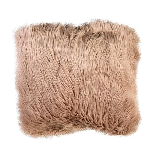 Wendy Blush 20" X 20" Pillow, Fur Blush (2/CTN) - The Mattress Center (Fresno,CA)