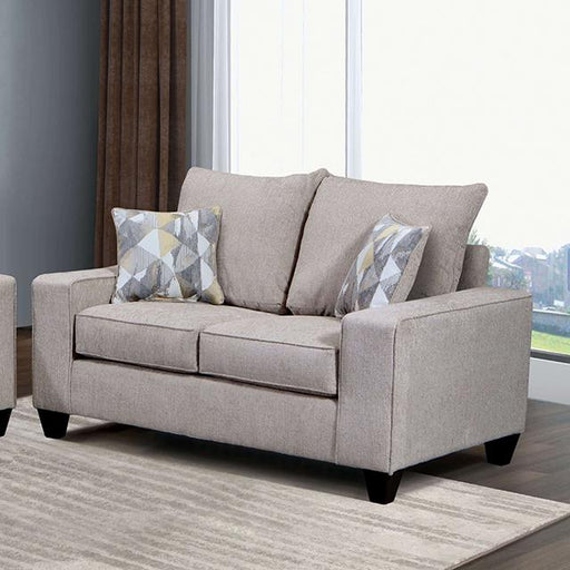 WEST ACTION Loveseat, Beige - The Mattress Center (Fresno,CA)