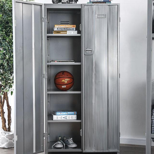Zaheera Silver Large Locker - The Mattress Center (Fresno,CA)