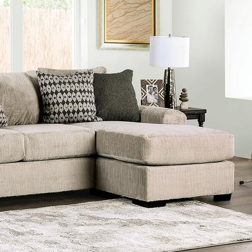Eastcote Sectional Gray - The Mattress Center (Fresno,CA)