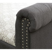 LEANNA Gray Daybed w/ Trundle, Gray - The Mattress Center (Fresno,CA)