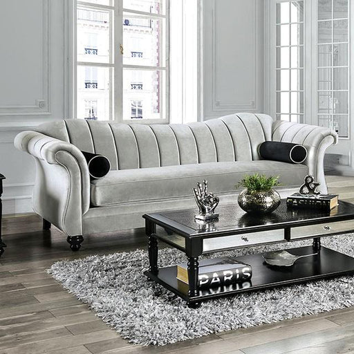 Marvin Pewter Sofa - The Mattress Center (Fresno,CA)