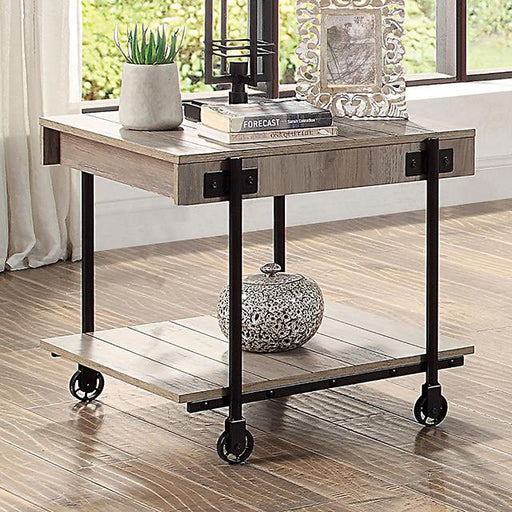 LOBB End Table, Natural Tone - The Mattress Center (Fresno,CA)