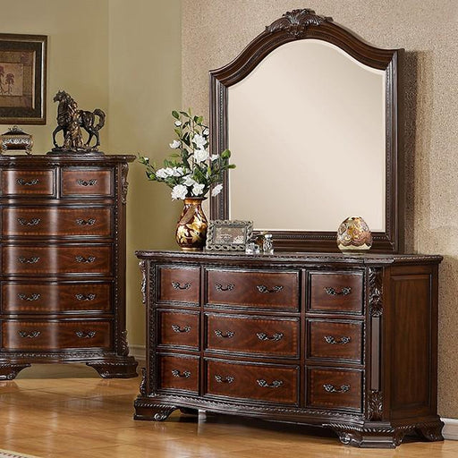 Monte Vista I Brown Cherry Dresser - The Mattress Center (Fresno,CA)