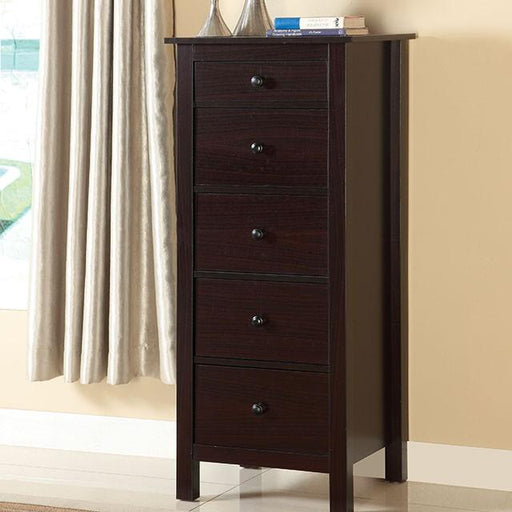 Launces Espresso Storage Chest - The Mattress Center (Fresno,CA)