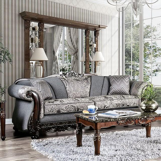 Newdale Gray Sofa - The Mattress Center (Fresno,CA)