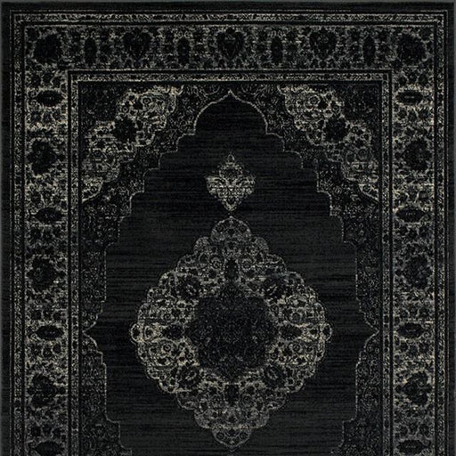 Kozlu Dark Gray 5' X 7' Area Rug - The Mattress Center (Fresno,CA)