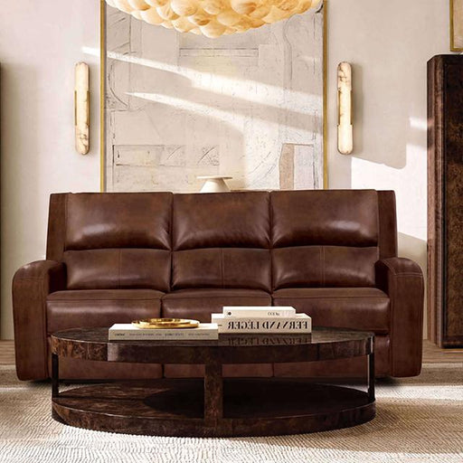 SOTERIOS Power Sofa, Medium Brown - The Mattress Center (Fresno,CA)