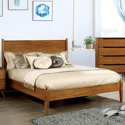 Lennart Oak Cal.King, E.King & Queen Bed - The Mattress Center (Fresno,CA)