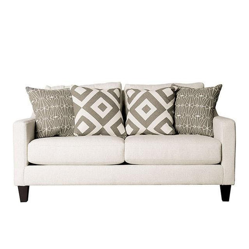 PARKER Ivory Love Seat - The Mattress Center (Fresno,CA)