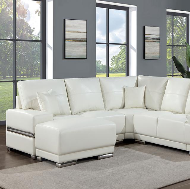 ALTHEA Sectional, White - The Mattress Center (Fresno,CA)