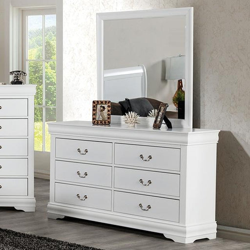 Louis Philippe Dresser White - The Mattress Center (Fresno,CA)