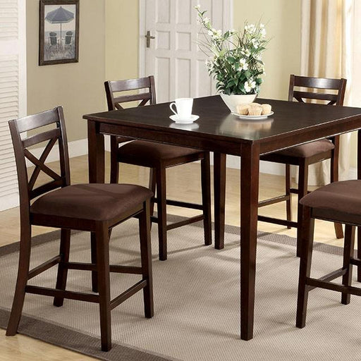 Weston 5 & 7 Piece Counter Ht. Table Set - The Mattress Center (Fresno,CA)