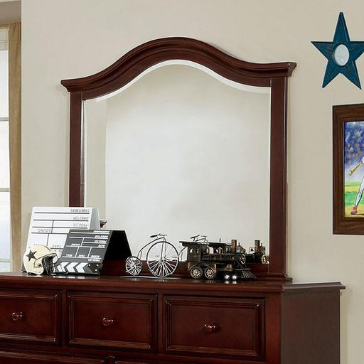 OLIVIA Mirror, Dark Walnut - The Mattress Center (Fresno,CA)