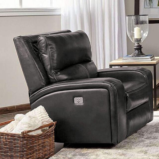 SOTERIOS Power Recliner, Charcoal - The Mattress Center (Fresno,CA)