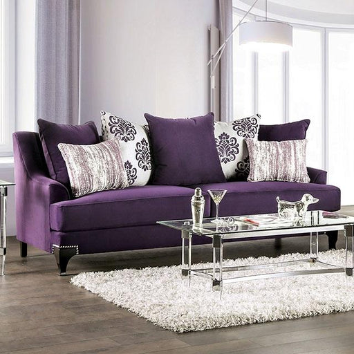 Sisseton Purple Sofa - The Mattress Center (Fresno,CA)