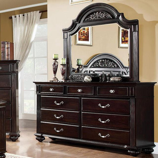 Syracuse Dark Walnut Dresser - The Mattress Center (Fresno,CA)