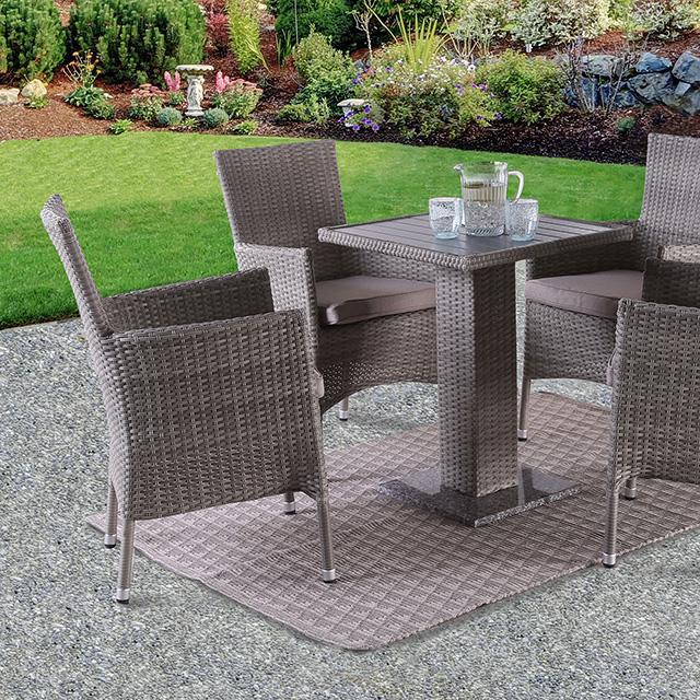 Aminta Patio Bistro Set (3 & 5 PC) - The Mattress Center (Fresno,CA)