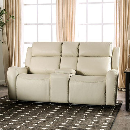 Barclay Power Loveseat Beige - The Mattress Center (Fresno,CA)
