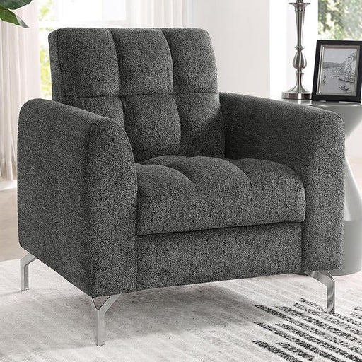 LUPIN Chair, Dark Gray - The Mattress Center (Fresno,CA)