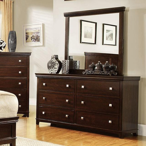 Spruce Brown Cherry Dresser - The Mattress Center (Fresno,CA)