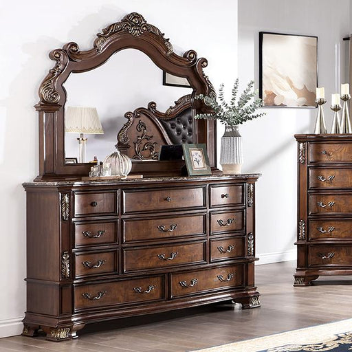 ESPARANZA Dresser, Brown Cherry - The Mattress Center (Fresno,CA)