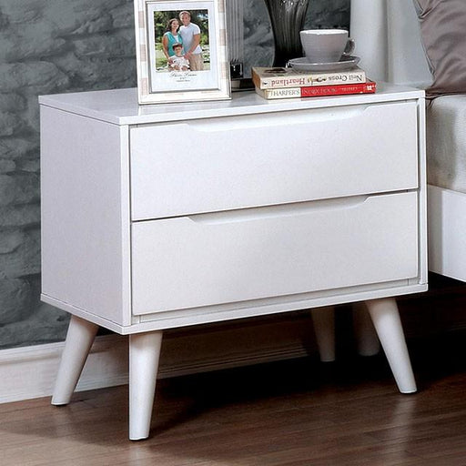LENNART II White Night Stand - The Mattress Center (Fresno,CA)
