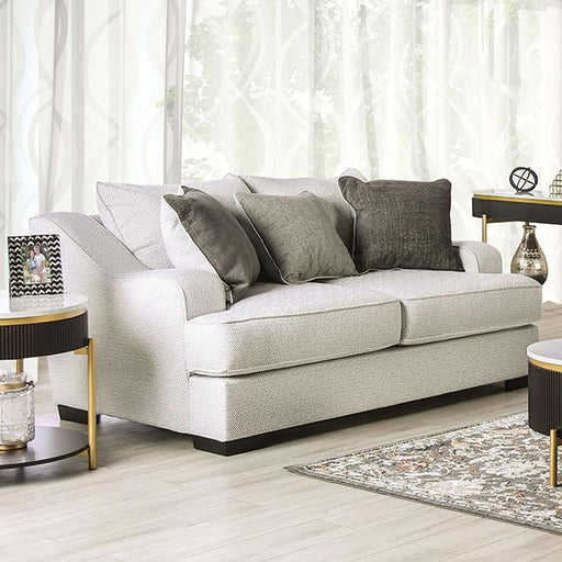 SKYLINE Loveseat, Pewter/Gray - The Mattress Center (Fresno,CA)