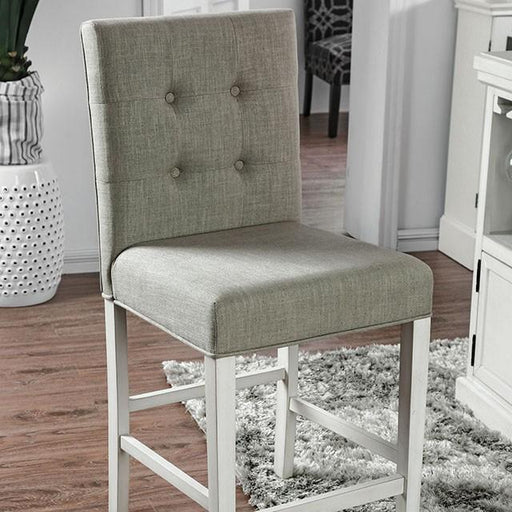 Sutton Antique White Counter Ht. Chair (2/CTN) - The Mattress Center (Fresno,CA)