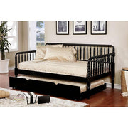 Linda Black Twin Daybed - The Mattress Center (Fresno,CA)