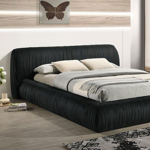 Palmdale Bed Black & Ivory - The Mattress Center (Fresno,CA)