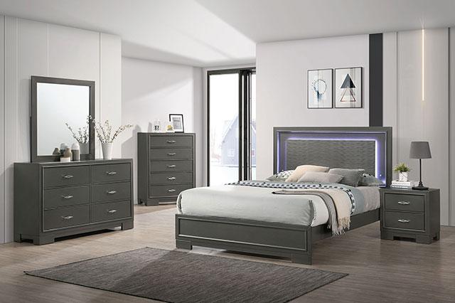 ALISON Dresser, Dark Walnut - The Mattress Center (Fresno,CA)