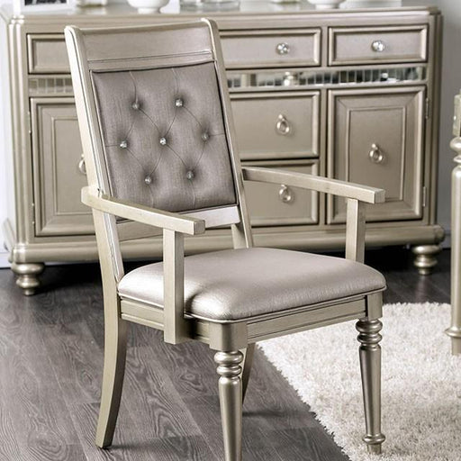Xandra Arm Chair (2/Ctn) - The Mattress Center (Fresno,CA)