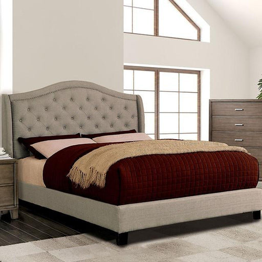Carly Bed Grey & Brown - The Mattress Center (Fresno,CA)