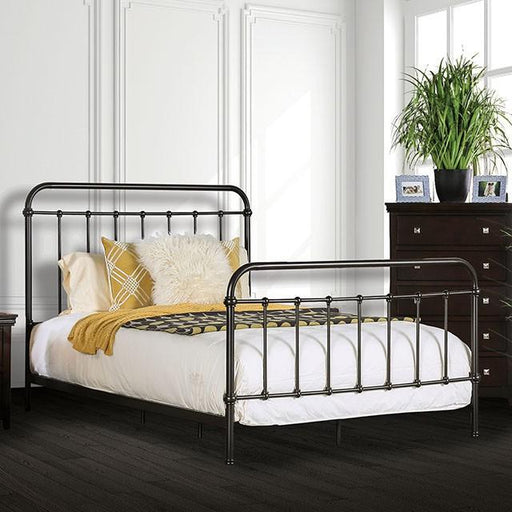 IRIA Dark Bronze Cal.King & E.King Bed - The Mattress Center (Fresno,CA)