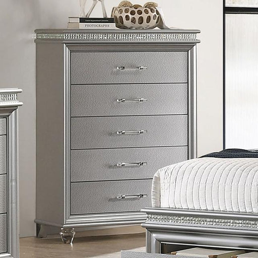 MADDIE Chest, Silver - The Mattress Center (Fresno,CA)