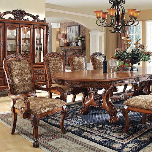 Medieve Antique Oak Dining Table - The Mattress Center (Fresno,CA)